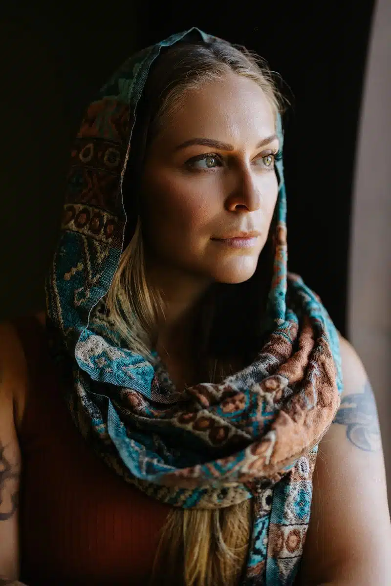 Favorite scarf headshot